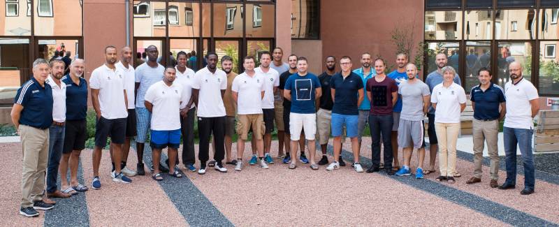 Les stagiaires à Toulouse pour un module de formation dont le thème était "la période de reprise"