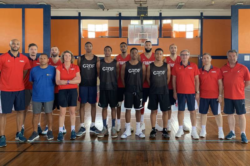 L’Équipe de France 3x3 en Martinique 