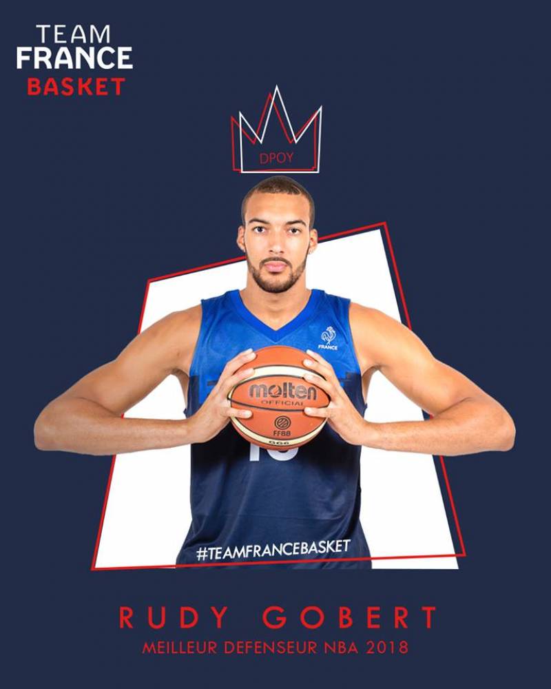 Gobert, défenseur de l'année en NBA !