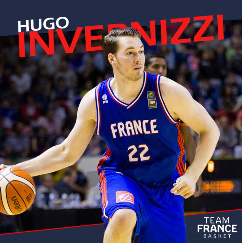 Hugo Invernizzi intègre le Team France Basket