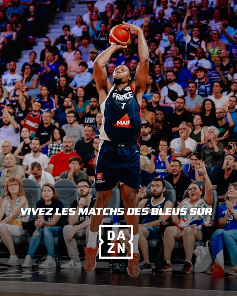 Les Bleus sur DAZN